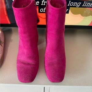 Vibrant Pink Women's Boots
